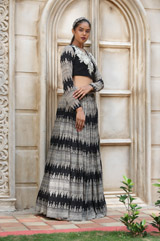 Black Printed Skirt and TopIMG_0655 copy